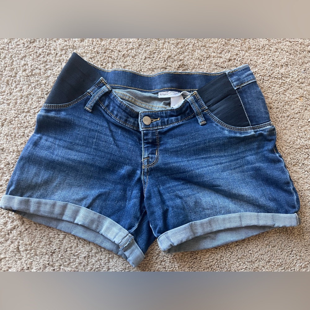 Maternity Denim Shorts